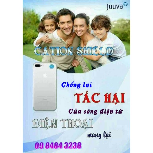 CATION SHIELD giải pháp tốt nhất để ngăn chặn sóng điện từ ảnh hưởng đến cơ thể